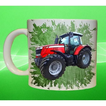 hrnek s traktorem Massey Ferguson 7718 I