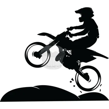 Jedlá dekorace na dort Caketools Jedlý papír "Extrémní motokros 3" A4