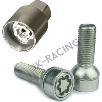 Šroubek na kolo FARAD Bezpečnostní šrouby Sicustar M12x1,5x25 koule R12, klíč 17