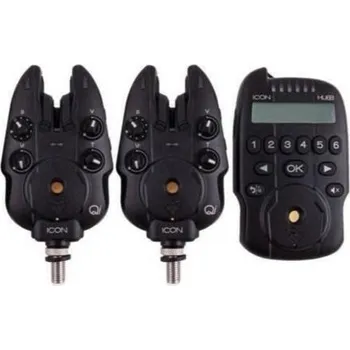 Signalizátor záběru Wolf sada hlásičů ICON Qi 2+1 HUBB (WFIC017) (Vlajková loď řady hlásičů ICON s unikátními funkcemi, které nenajdete u žádného jiného hlásiče na trhu.)