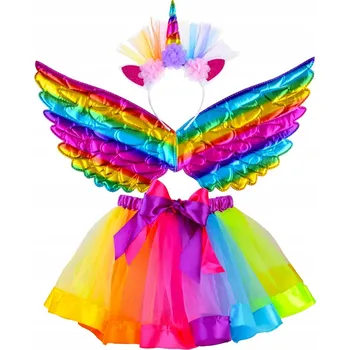 Karnevalový kostým Kruzzel Karnevalový kostým Jednorožec duhový uni