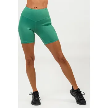 Dámské kraťasy NEBBIA Cyklistické šortky s vysokým pasem ELITE zelená S