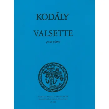 Kodály: VALSETTE / klavír