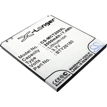 Baterie pro mobilní telefon Baterie Cameron Sino CS-MCT200XL pro Mobistel SH26162Mobistel/STD - neoriginální