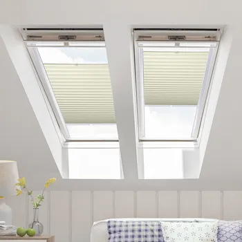 Roleta FOA Plisé roleta na střešní okna Stínicí, Smetanová, P 7235 , 20 x 50 cm