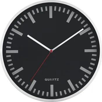 Hodiny Nástěnné hodiny MPM Quality černé 29,5 cm