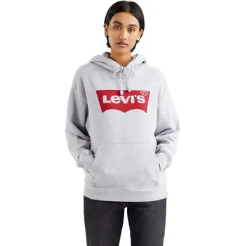 Dámské kraťasy Dámská mikina Standard Hoodie W 184870020 šedá - Levi's M
