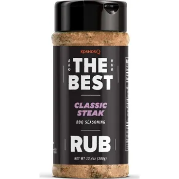 Koření BBQ koření The best Classic Steak 380g Kosmo´s Q