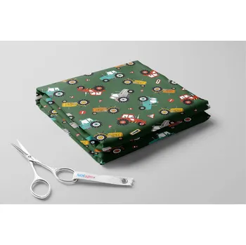 Softshell s beránkem, Traktory a značky Barva: Olivová