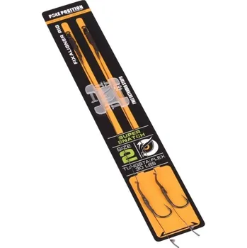 Rybářský háček POLE POSITION - Návazec Fixaligner Rig Super Snatch 20 cm vel. 2 2 ks