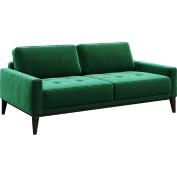 Pohovka Zelená dvoumístná sametová pohovka MESONICA Musso Tufted 173 cm