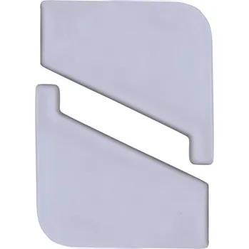 okap Plastová krytka universal terasových profilů MAXI, OKAP, OKAP PLUS (Set L+P, délka 40 mm | výška 55 mm)