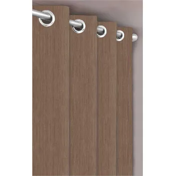 Zatemňovací látka Blackout látka Melír světlé hnědá š.150cm - látka v metráži