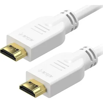 Datový kabel AlzaPower Core HDMI 1.4 High Speed 4K 20m bílý