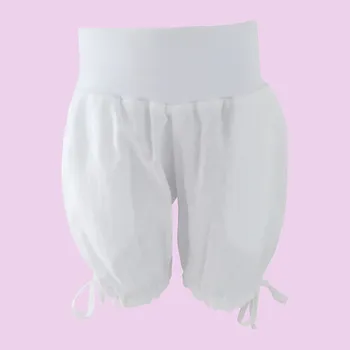 Dívčí kraťasy Akce, Dětské dívčí plátěné bavlněné šortky, vel. 104, Bílé