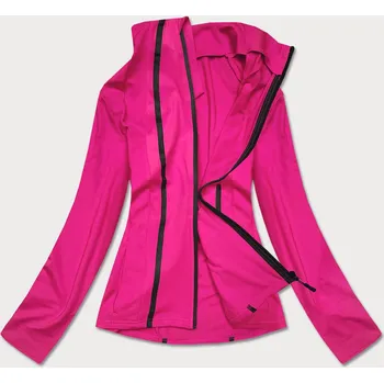 Dámská mikina Růžová dámská mikina s nízkým stojáčkem (HH020-51) odstíny růžové S (36)