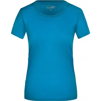 Daiber Dámské žerzejové sportovní tričko JN 357 Velikost: XS, Barva: tyrkysová