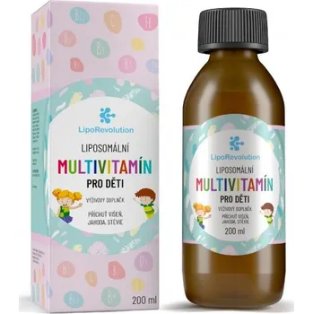 LipoRevolution Liposomální multivitamín pro děti, 200 ml