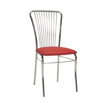 Jídelní židle Židle IRINA chrom miron grigio 98