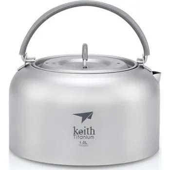 Konvice na čaj Konvice Keith Titanium Titanium Kettle 1 L Barva: šedá