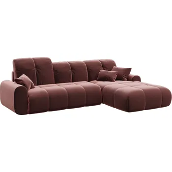 Pohovka Devichy Sametová rozkládací pohovka Tous 290 cm, pravá