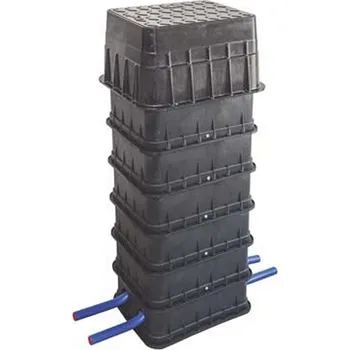 Kanalizační potrubí Vodoměrná šachta MODULO 2SV A výškově nastavitelná 115 -130cm poklop 0,5t