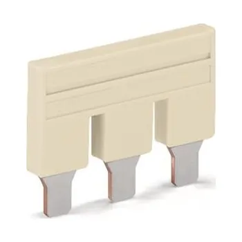 Můstek 2x izolováno světle šedá WAGO 2010-402