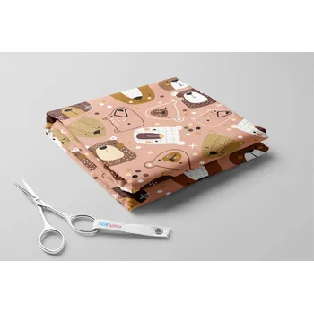 Softshell s beránkem, Malovaní medvědi Barva: Růžová