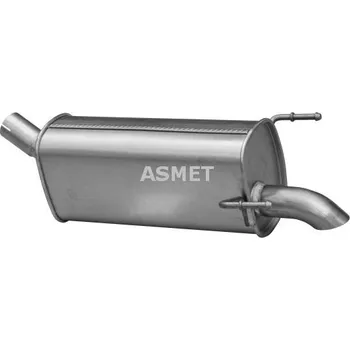 Výfukový systém Zadní tlumič výfuku ASMET 05.234