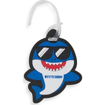 Příslušenství k zavazadlu Modrá jmenovka na zavazadlo | WITTCHEN | 56-30-018-2Y