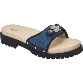 Dámská zdravotní obuv Scholl PESCURA CARROARMATO dámské luxusní pantofle barva denim černá denim/černá 38