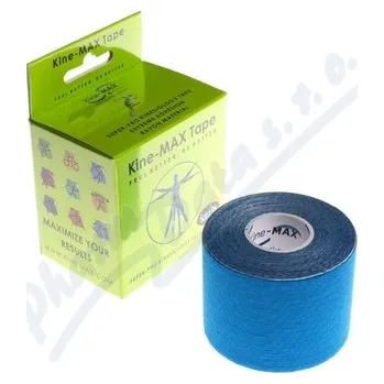 Tejpovací páska Kine-MAX SuperPro Ray kinesiology tape modr.5cmx5m