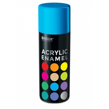 Barva ve spreji BIODUR Akrylový email ve spreji - blankytně modrá 400ml/RAL 5015
