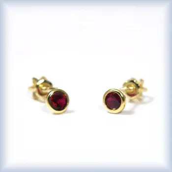 Náušnice bílé zlato