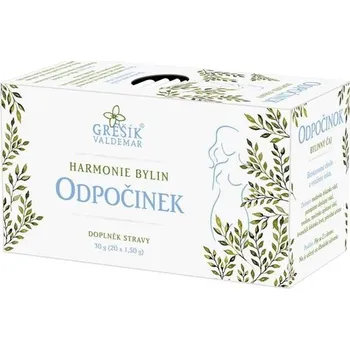 Čaj Valdemar Grešík Odpočinek bylinný porcovaný čaj