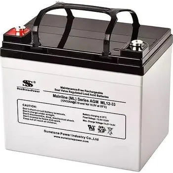 Záložní zdroj SUNSTONE-POWER AGM akumulátor 12V/33Ah ML12-33