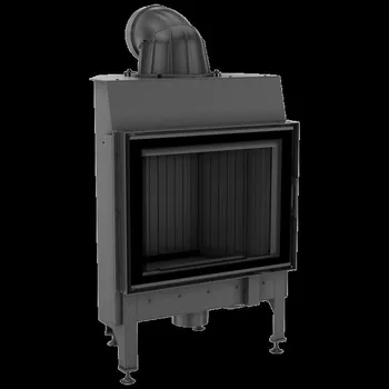 Krbová vložka KRATKI NADIA 10 kW BLACK krbová vložka