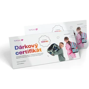 Školní batoh Dárkový poukaz Topgal VOU1705