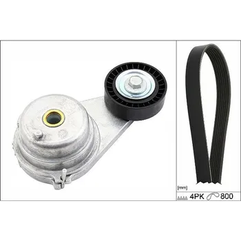 Sada žebrovaných klínových řemenů Schaeffler INA 529 0147 10