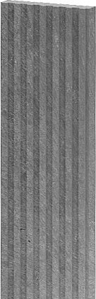 Transform šedá rýhovaná plastová deska 1500 x 140 x 30 mm, terasová