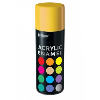 Barva ve spreji BIODUR Akrylový email ve spreji - žlutá 400ml/RAL 1023
