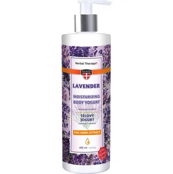 Tělový krém Palacio Levandule tělový jogurt s pumpičkou 400 ml