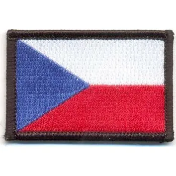 Nášivka Vyšívaná rukávová nášivka – vlaječka ČR Alerion