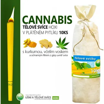 Hoxi Tělové svíčky Varianta: cannabis