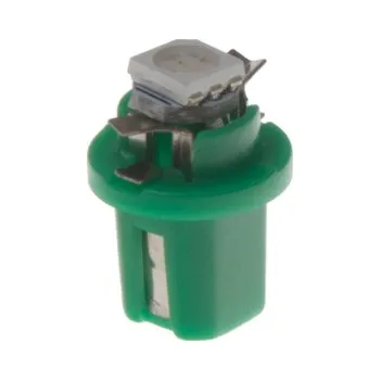 Povinná bezpečnostní výbava Mini LED B8,5 zelená, 3SMD, 95301GREEN