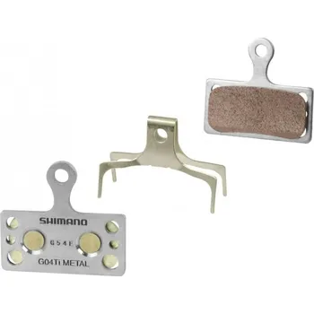 Brzda na kolo Brzdové destičky SHIMANO G04ti BRM985 kovové (1 pár)