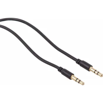 Audio kabel Kabel 3,5 mm plug-to-plug jack 1,5 m MCTV-815 Black