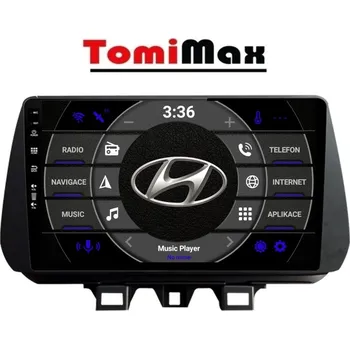 Autorádio TomiMax Hyundai Tucson/IX35 2019 Android 14 autorádio s WIFI, GPS, USB, BT HW výbava: 4 Core 1GB+16GB LOW, Velikost obrazovky: Dotyková obrazovka: 9"