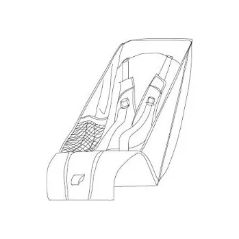 Přeprava dětí Sedák Thule UG2 Grey Melange 54545