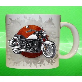 hrnek Kawasaki Vulcan III 75ml (hrneček s motorkou)